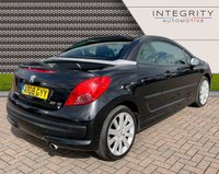 USED 2008 08 PEUGEOT 207 1.6 GT COUPE CABRIOLET 2d 118 BHP CABRIOLET MODEL