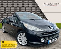 USED 2008 08 PEUGEOT 207 1.6 GT COUPE CABRIOLET 2d 118 BHP CABRIOLET MODEL