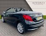 USED 2008 08 PEUGEOT 207 1.6 GT COUPE CABRIOLET 2d 118 BHP CABRIOLET MODEL