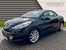 USED 2008 08 PEUGEOT 207 1.6 GT COUPE CABRIOLET 2d 118 BHP CABRIOLET MODEL