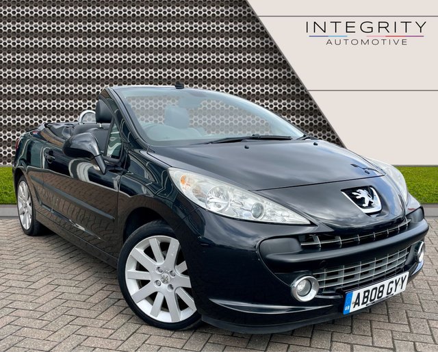 2008 08 Peugeot 207 1.6 GT COUPE CABRIOLET 2d 118 BHP