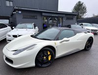 USED 2013 63 FERRARI 458 4.5 SPIDER DCT 2d 570 BHP 
