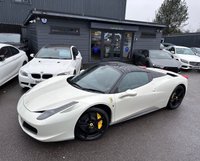 USED 2013 63 FERRARI 458 4.5 SPIDER DCT 2d 570 BHP 