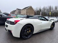 USED 2013 63 FERRARI 458 4.5 SPIDER DCT 2d 570 BHP 