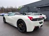 USED 2013 63 FERRARI 458 4.5 SPIDER DCT 2d 570 BHP 