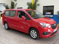 USED 2019 19 VAUXHALL COMBO LIFE 1.2 ENERGY XL S/S 5d 109 BHP 5 SEATS CRUISE PARKING SENSORS 6 MONTHS GOLD WARRANTY
