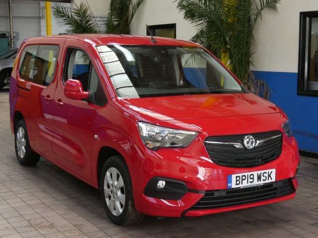 2019 19 Vauxhall Combo Life 1.2 ENERGY XL S/S 5d 109 BHP