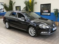 USED 2014 14 VOLKSWAGEN PASSAT 2.0 EXECUTIVE TDI BLUEMOTION TECHNOLOGY 5d 139 BHP &pound;30 ROAD TAX SAT NAV LEATHER HEATED SEATS 3 OWNERS EXCELLENT SERVICE HISTORY