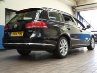 USED 2014 14 VOLKSWAGEN PASSAT 2.0 EXECUTIVE TDI BLUEMOTION TECHNOLOGY 5d 139 BHP &pound;30 ROAD TAX SAT NAV LEATHER HEATED SEATS 3 OWNERS EXCELLENT SERVICE HISTORY