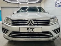 USED 2015 15 VOLKSWAGEN TOUAREG 3.0 TDI V6 BlueMotion Tech R-Line SUV 5dr Diesel Tiptronic 4WD Euro 6 (s/s) (262 ps) 1P.Owner,&pound;6k Extras,Tow-Bar