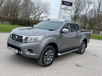 USED 2017 17 NISSAN NAVARA 2.3 DCI TEKNA 4X4 SHR DCB 190 BHP ** NO VAT ** FULL LEATHER + SATNAV