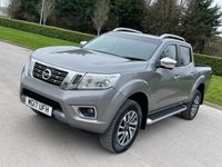 USED 2017 17 NISSAN NAVARA 2.3 DCI TEKNA 4X4 SHR DCB 190 BHP ** NO VAT ** FULL LEATHER + SATNAV
