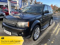 USED 2013 13 LAND ROVER RANGE ROVER SPORT 3.0 SDV6 HSE BLACK 5d 255 BHP 