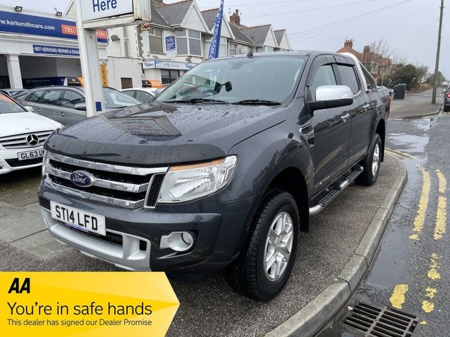 2014 14 Ford Ranger 2.2 LIMITED 4X4 DCB TDCI 4d 148 BHP