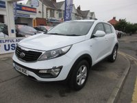 USED 2014 14 KIA SPORTAGE 2.0 CRDI KX-3 SAT NAV 5d 134 BHP 
