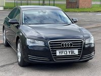 USED 2013 13 AUDI A8 3.0 TDI SE 4d 201 BHP NICE LUXURY MOTORING