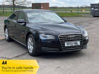 USED 2013 13 AUDI A8 3.0 TDI SE 4d 201 BHP NICE LUXURY MOTORING