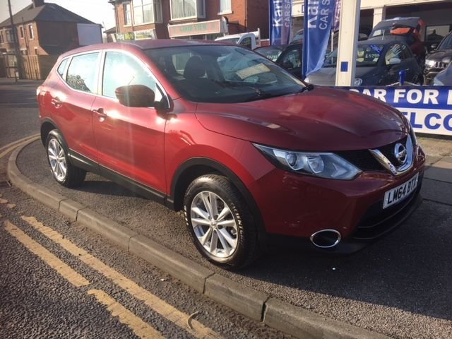 2014 64 Nissan Qashqai 1.5 DCI ACENTA 5d 108 BHP
