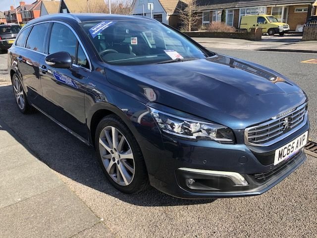 2016 65 Peugeot 508 2.0 BLUE HDI S/S SW GT LINE 5d 150 BHP