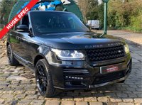 USED 2013 63 LAND ROVER RANGE ROVER 3.0 TDV6 VOGUE 5d 258 BHP 2013/63reg RANGE ROVER VOGUE 3.0 TDV6 AUTOMATIC - PADDLE-SHIFT GEARBOX - FULL EBONY OXFORD HIDE INTERIOR - 21 INCH UPGRADE ALLOYS - FULL INDIVIDUAL STYLING KIT - FULL JAGUAR/LAND-ROVER SERVICE HISTORY