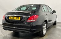 USED 2016 16 MERCEDES-BENZ C-CLASS 2.0 C200 SE EXECUTIVE 4d 184 BHP Striking Obsidian Black Metallic, Full Black Leather, Navigation / Media ,