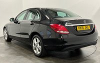 USED 2016 16 MERCEDES-BENZ C-CLASS 2.0 C200 SE EXECUTIVE 4d 184 BHP Striking Obsidian Black Metallic, Full Black Leather, Navigation / Media ,