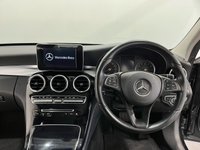 USED 2016 16 MERCEDES-BENZ C-CLASS 2.0 C200 SE EXECUTIVE 4d 184 BHP Striking Obsidian Black Metallic, Full Black Leather, Navigation / Media ,