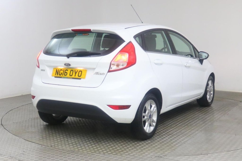 USED 2016 16 FORD FIESTA 1.0 ZETEC 5d  