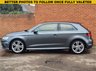 USED 2014 64 AUDI A3 1.6 TDI S LINE 3d SAT NAV &pound;0 TAX - LOW MILES - SAT NAV - HISTORY - MEDIA BLUE TOOTH