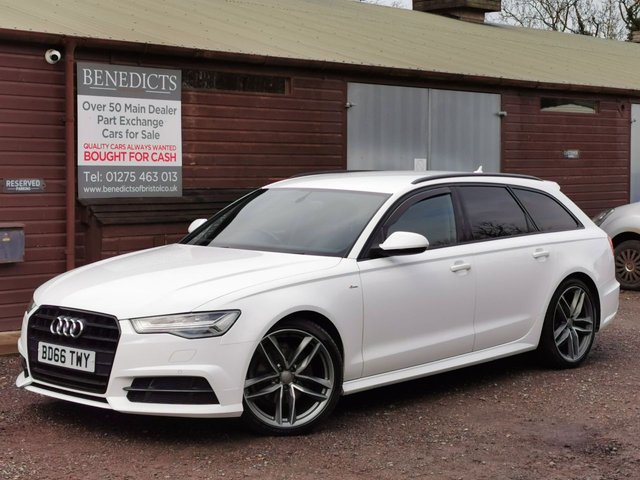 2016 66 Audi A6 2.0 AVANT TDI ULTRA BLACK EDITION 5d 188 BHP