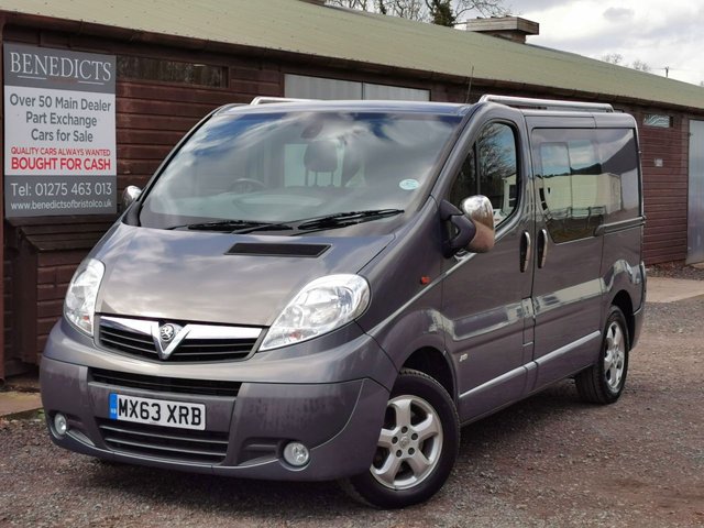 2013 63 Vauxhall Vivaro 2.0 2900 CDTI SPORTIVE DCB 113 BHP