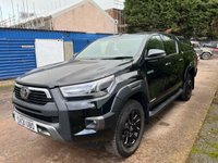 USED 2021 21 TOYOTA HI-LUX 2.8L INVINCIBLE X 4WD D-4D DCB 0d AUTO 202 BHP *FULL TOYOTA SERVICE HISTORY*