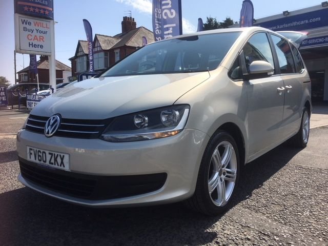 2010 60 Volkswagen Sharan 2.0 S TDI 5d 142 BHP