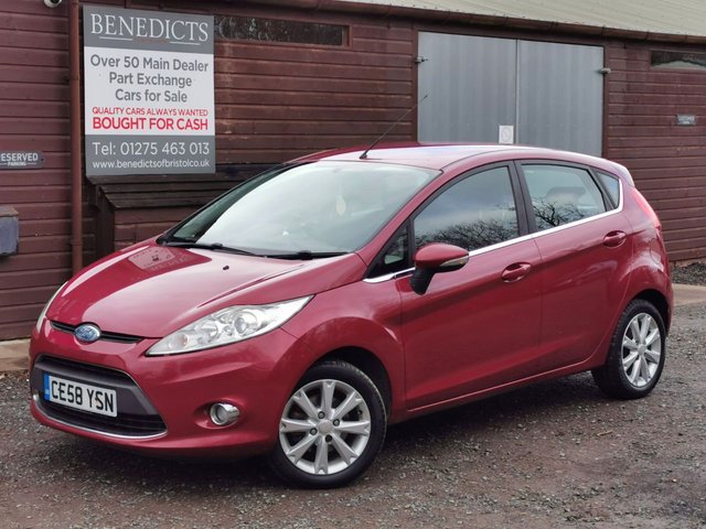2008 58 Ford Fiesta 1.2 ZETEC 5d 81 BHP