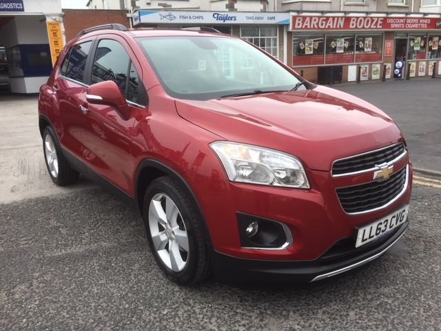 2013 63 Chevrolet Trax 1.4 LT AWD 5d 138 BHP