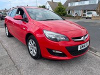 USED 2014 14 VAUXHALL ASTRA 1.6 DESIGN 5d 115 BHP 
