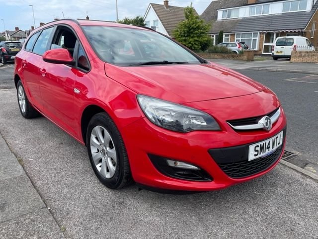 2014 14 Vauxhall Astra 1.6 DESIGN 5d 115 BHP