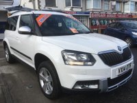 USED 2014 14 SKODA YETI OUTDOOR 1.6 SE GREENLINE II TDI CR 5d 103 BHP 