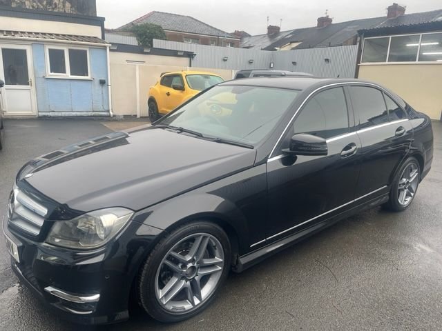 2013 13 Mercedes-Benz C-Class 2.1 C200 CDI BLUEEFFICIENCY AMG SPORT 4d 135 BHP