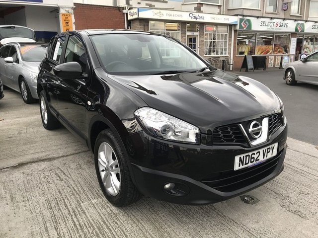 2012 62 Nissan Qashqai 1.6 ACENTA 5d 117 BHP