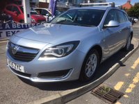 USED 2015 15 VAUXHALL INSIGNIA 2.0 DESIGN NAV CDTI ECOFLEX S/S 5d 138 BHP 