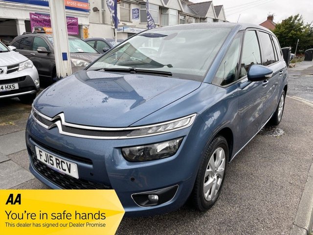 2015 15 Citroen C4 Grand Picasso 1.6 E-HDI VTR PLUS ETG6 5d 113 BHP