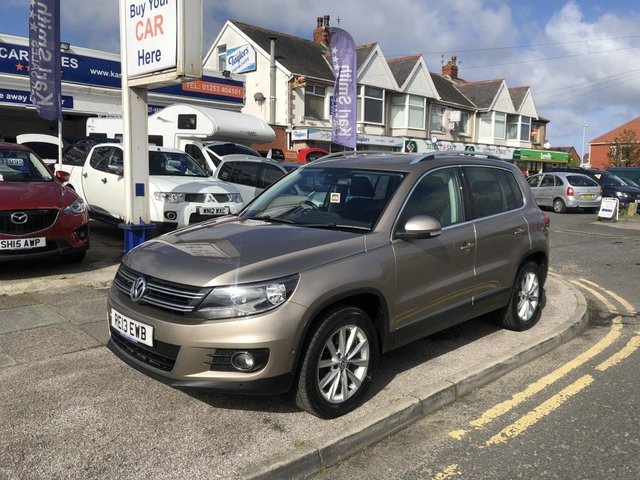 2013 13 Volkswagen Tiguan 2.0 SE TDI BLUEMOTION TECHNOLOGY 5d 138 BHP