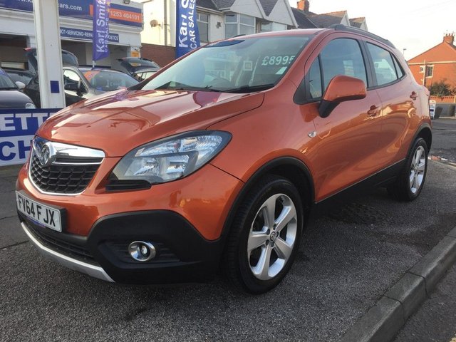 2014 64 Vauxhall Mokka 1.6 TECH LINE S/S 5d 113 BHP