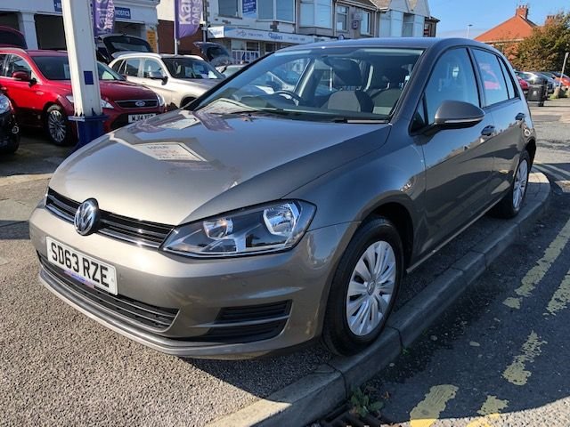 2013 63 Volkswagen Golf 1.4 S TSI BLUEMOTION TECHNOLOGY 5d 120 BHP