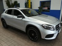 USED 2020 69 MERCEDES-BENZ GLA-CLASS 1.6 GLA 180 AMG LINE EDITION 5d 121 BHP BIG SPEC SAT NAV HEATED SEATS REAR CAMERA PART LEATHER 1 OWNER 6 MONTHS GOLD WARRANTY