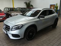 USED 2020 69 MERCEDES-BENZ GLA-CLASS 1.6 GLA 180 AMG LINE EDITION 5d 121 BHP BIG SPEC SAT NAV HEATED SEATS REAR CAMERA PART LEATHER 1 OWNER 6 MONTHS GOLD WARRANTY