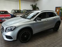 USED 2020 69 MERCEDES-BENZ GLA-CLASS 1.6 GLA 180 AMG LINE EDITION 5d 121 BHP BIG SPEC SAT NAV HEATED SEATS REAR CAMERA PART LEATHER 1 OWNER 6 MONTHS GOLD WARRANTY