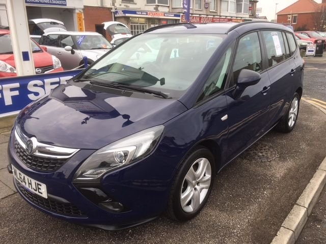 2014 64 Vauxhall Zafira Tourer 1.8 EXCLUSIV 5d 138 BHP