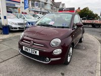 USED 2017 17 FIAT 500 1.2 LOUNGE 3d 69 BHP 
